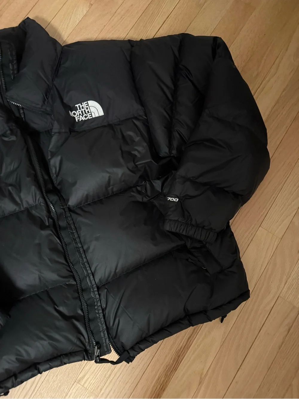 NWOT The North Face Black Nuptse 700 fill Men's Puffy Jacket